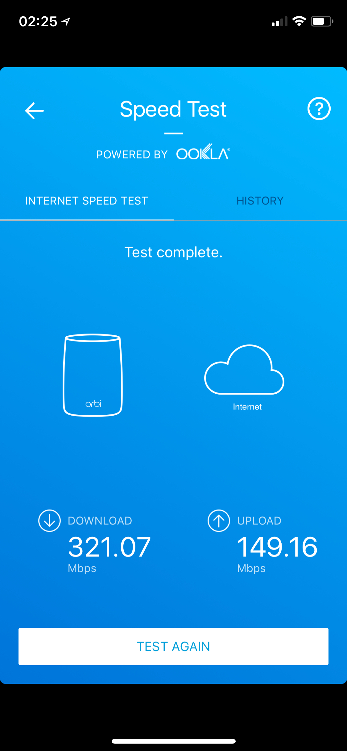 Orbi speed slow clearance